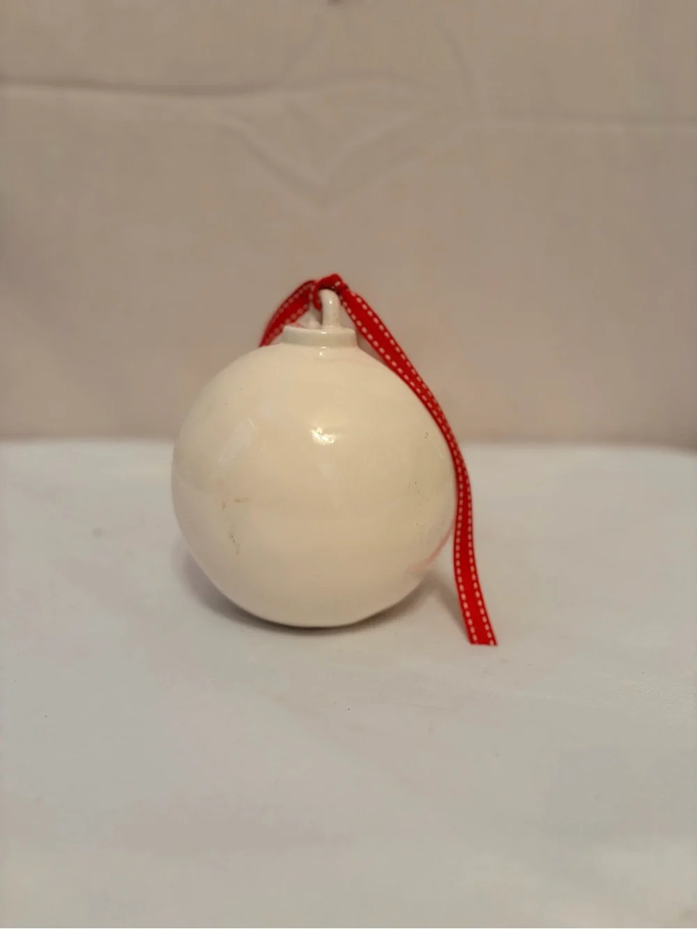 White ceramic Rae Dunn 